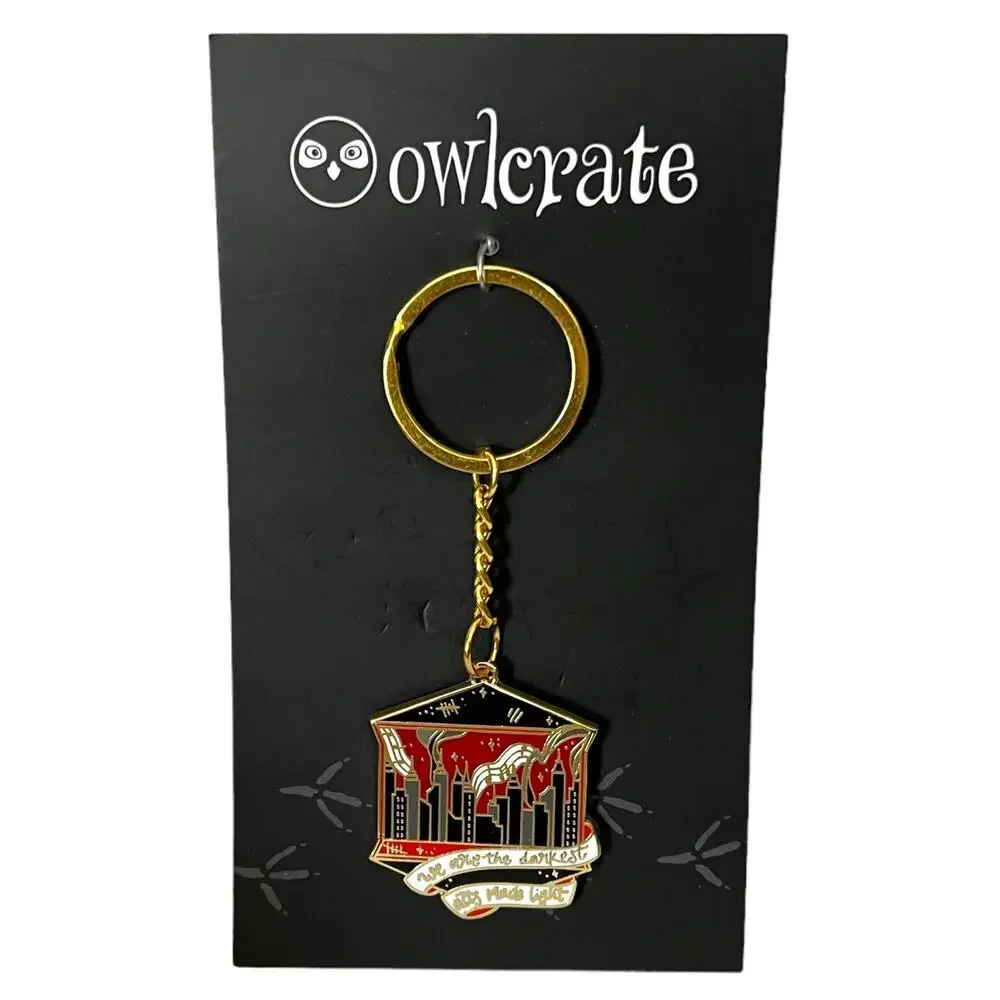 OwlCrate This Savage Song Keychain - February 2022 